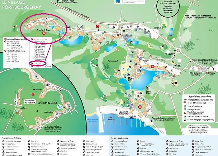 Maison De 4/6p Au Golf De Port Bourgenay